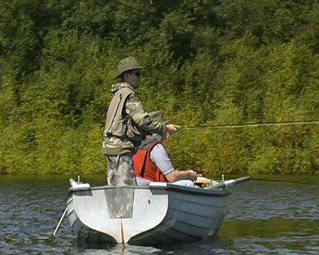 Father & Son Fly Fishing, Arnfield Fly Fishery